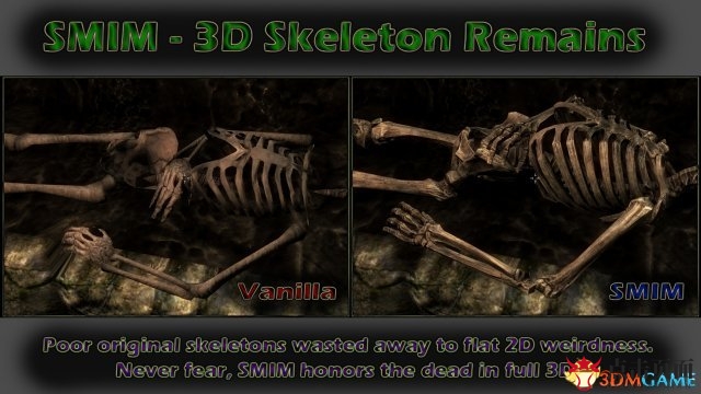 画面党必备！《上古卷轴5》物品高清材质MOD更新